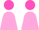 women pink icon
