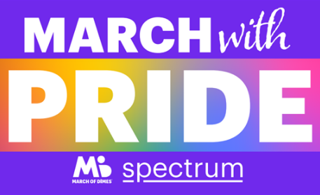 March with Pride Spectrum lgog